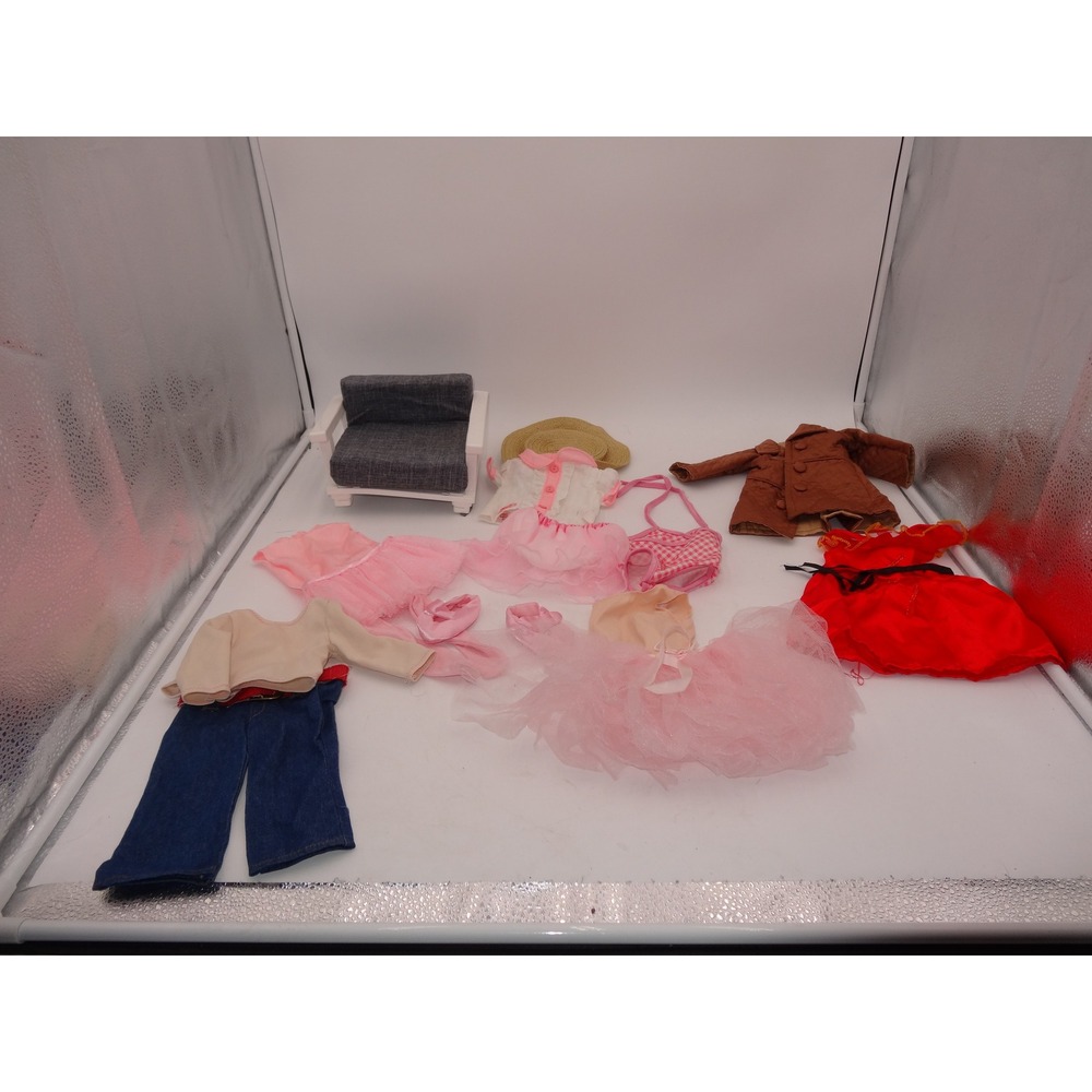 Our Generation Doll Sofa Chair Hat Dress Coat Accessories Lot